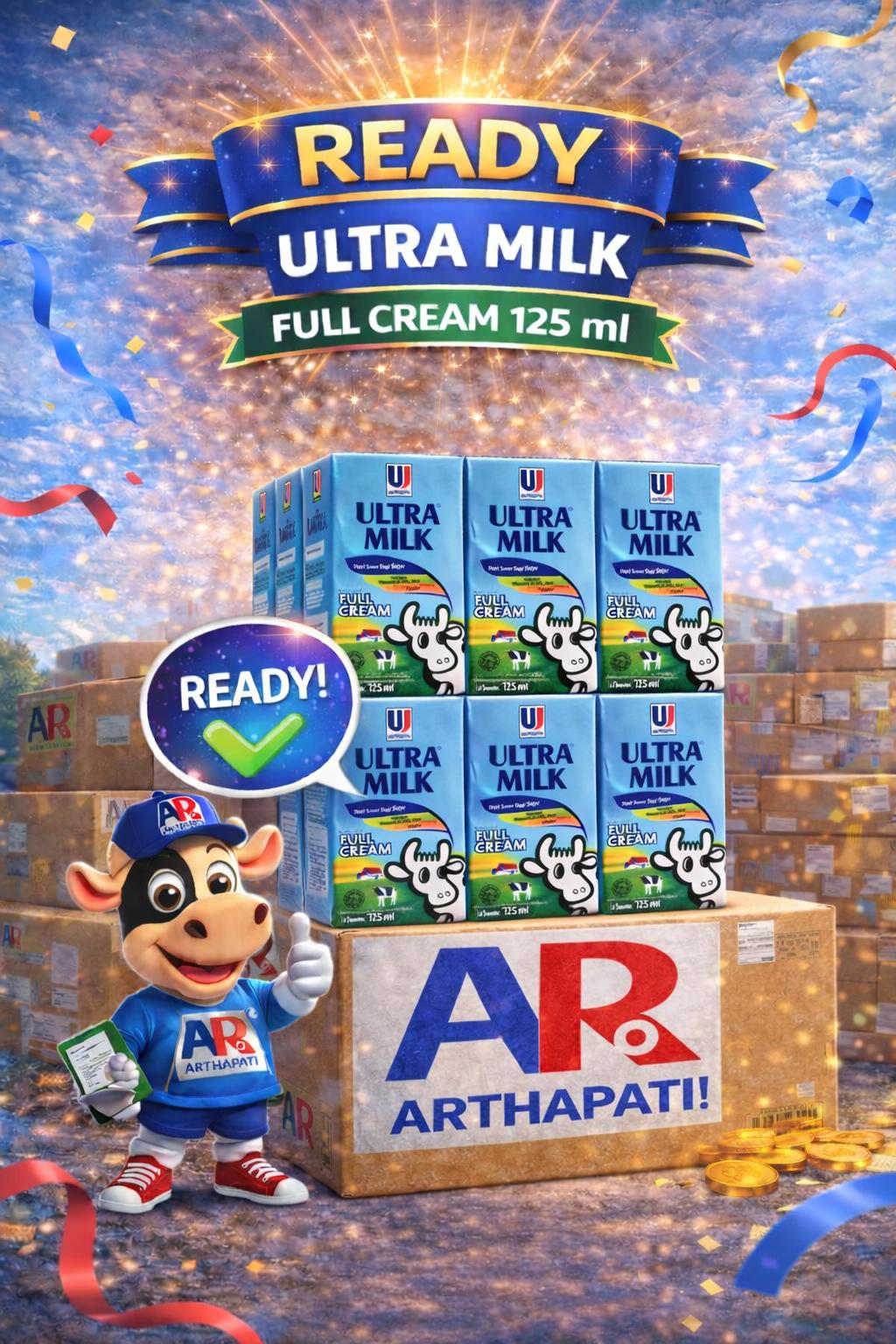 Ultra Milk UHT Full Cream 125 ml